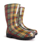 Obrazek Damskie buty za kostkę DEMAR Rainny Print 0054 B