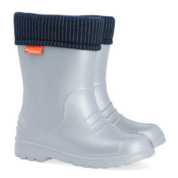 Pokaż szczegóły dla Demar Dziecięce ocieplane buty DINO 0310 H srebrne Obrazek Demar Dziecięce ocieplane buty DINO 0310 H srebrne