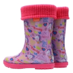 Obrazek Demar HAWAI LUX PRINT 0048 AL jednorożec Buty dziecięce ocieplane