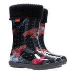 Obrazek Demar HAWAI LUX PRINT 0049 AM kwiaty Buty dziecięce ocieplane