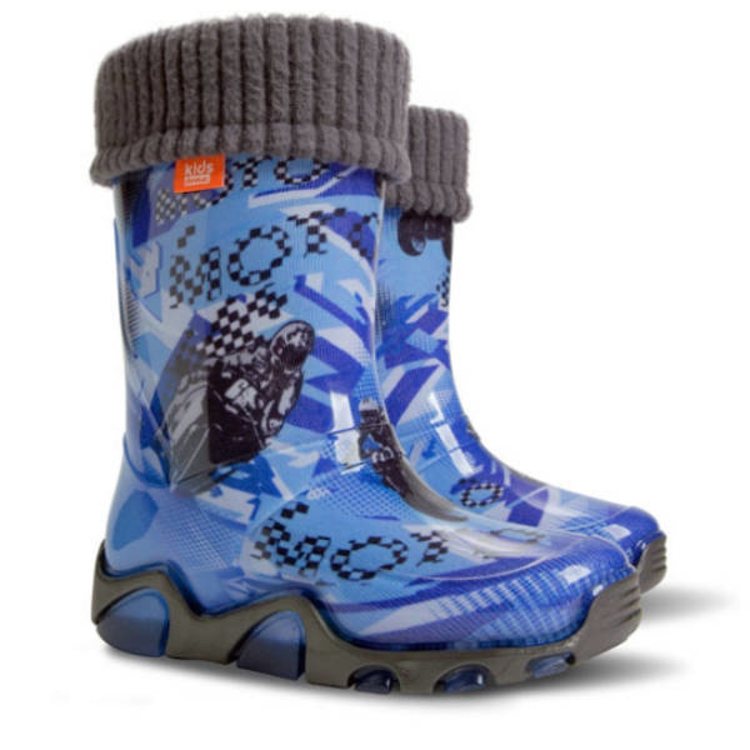 Obrazek Demar STORMER LUX EXCLUSIVE 0433 EF Buty motocyklowe ocieplane dziecięce