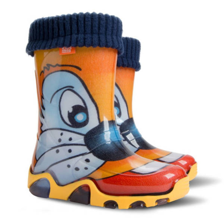 Obrazek Demar STORMER LUX PRINT 0033 I cat Dziecięce buty ocieplane
