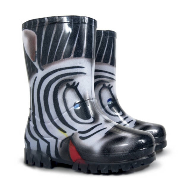 Obrazek Buty dziecięce Demar TWISTER PRINT 0037 S zebra