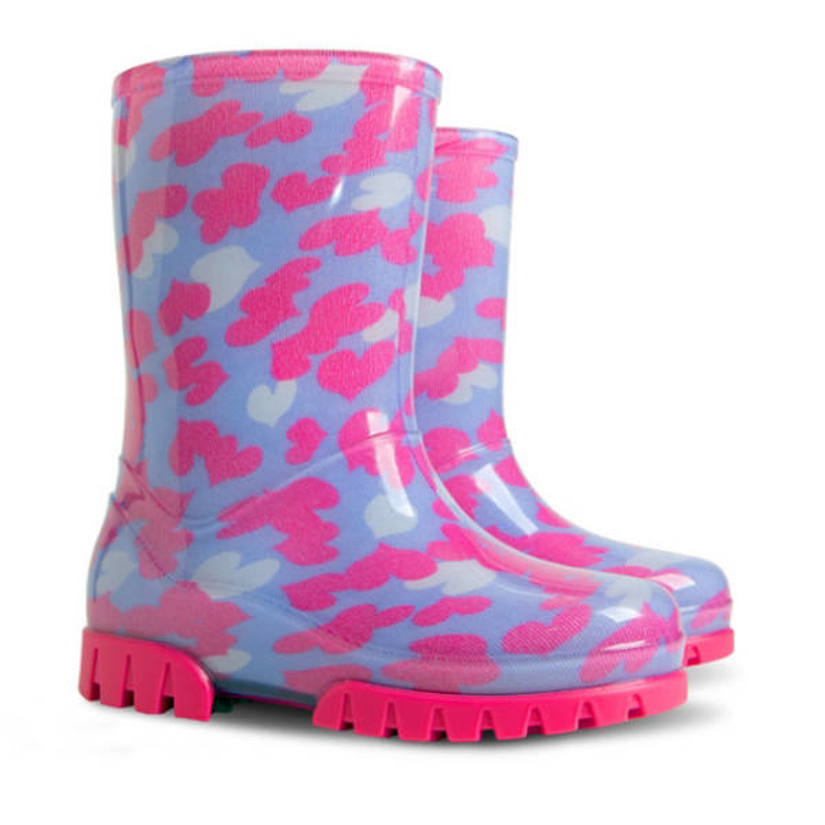 Obrazek Buty dziecięce Demar TWISTER PRINT 0037 C hearts