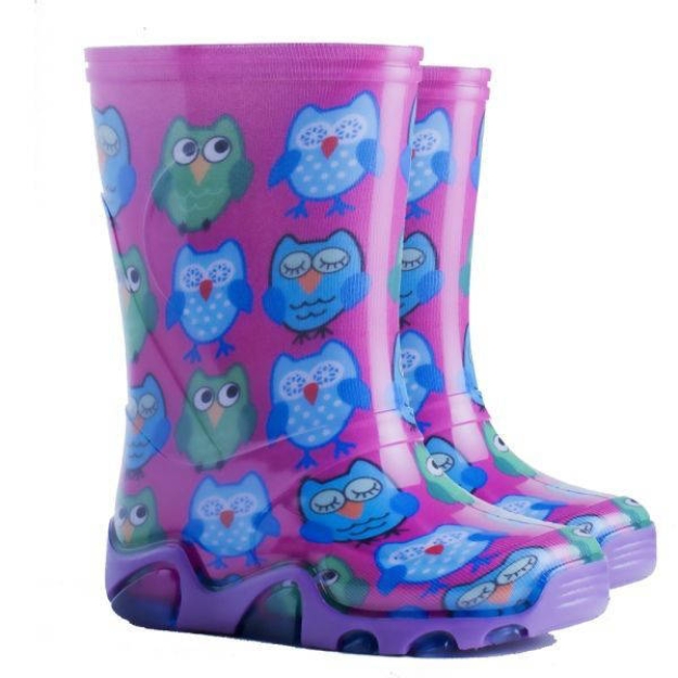 Obrazek Kolorowe buty dziecięce BIGHORN 1631 B Sowa