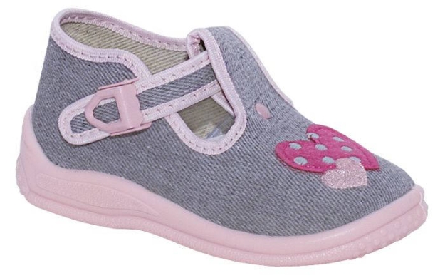 Obrazek BIGHORN BERTA 5002 B Dziecięce buty domowe