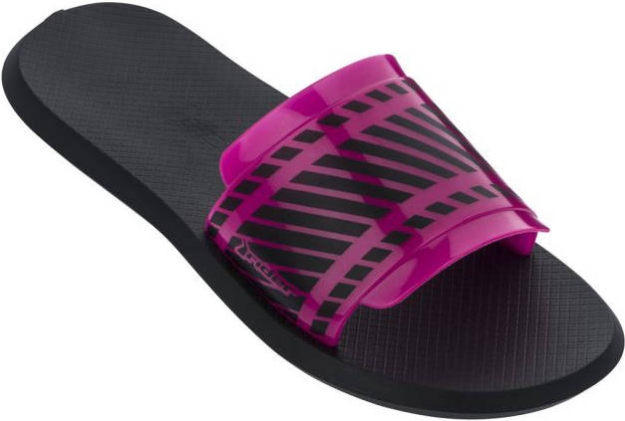 Obrazek Rider R1 Slide 82811-20753 Kapcie damskie czarny / różowy