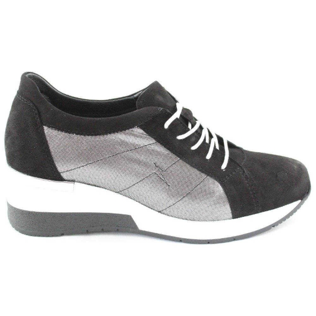 Obrazek BARTON 2183 Półbuty damskie czarne