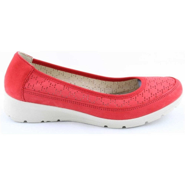 Obrazek IMAC I2308.51 Czerwone baleriny damskie