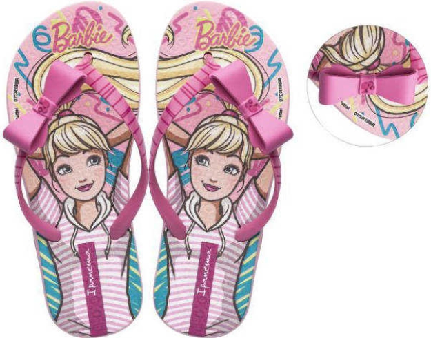 Obrazek Ipanema Barbie Style Kids 25729-20197 Japonki dziecięce różowe