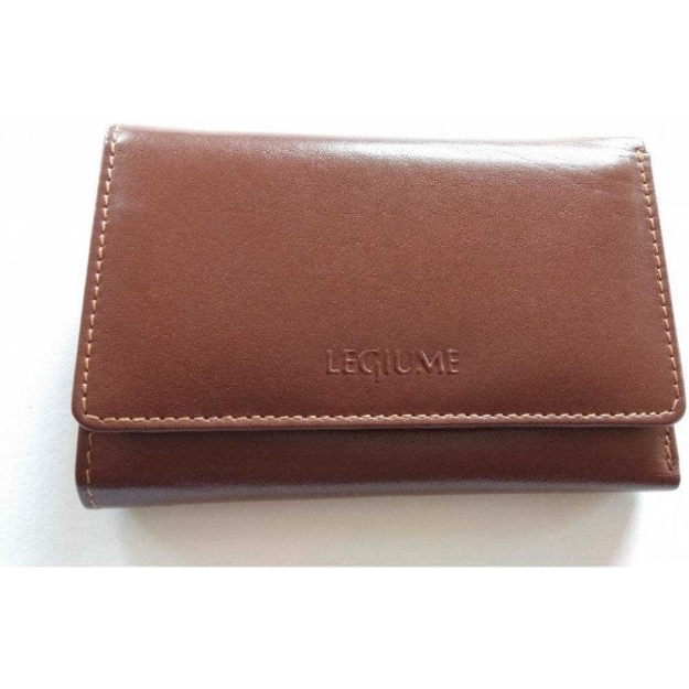 Obrazek Skórzany portfel Legiume 2087 brązowy