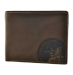 Obrazek Portfel męski BHPC Circle BH-1191-65 tytoń