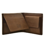 Obrazek Portfel męski BHPC Circle BH-1191-65 tytoń