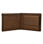 Obrazek Portfel męski BHPC Circle BH-1191-65 tytoń