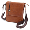 Obrazek Torba skórzana crossbody BHPC Explore M BH-383-75 tytoń 2 L