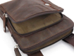 Obrazek Skórzana torba crossbody BHPC Explore S BH-380-25 brązowa 2 L
