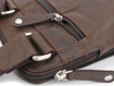 Obrazek Skórzana torba crossbody BHPC Explore S BH-380-25 brązowa 2 L