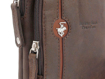 Obrazek Skórzana torba crossbody BHPC Explore S BH-380-25 brązowa 2 L