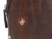 Obrazek Skórzana torba crossbody BHPC Explore S BH-380-25 brązowa 2 L