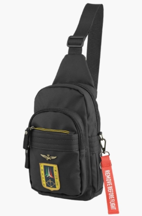 Obrazek Plecak Aeronautica Militare Frecce cross AM-342-23 antracyt 4 L