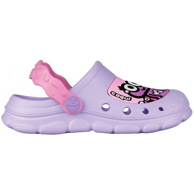 Obrazek Coqui STONEY 9383 Sandały dziecięce Lt. liliowy/Dk. różowy