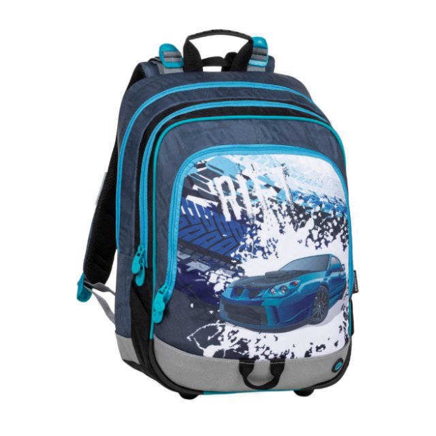 Obrazek Bagmaster ALFA 20 D Plecak szkolny niebieski/szary/czarny 19 l