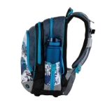 Obrazek Bagmaster ALFA 20 D Plecak szkolny niebieski/szary/czarny 19 l