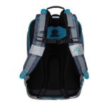 Obrazek Bagmaster ALFA 20 D Plecak szkolny niebieski/szary/czarny 19 l