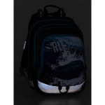 Obrazek Bagmaster ALFA 20 D Plecak szkolny niebieski/szary/czarny 19 l