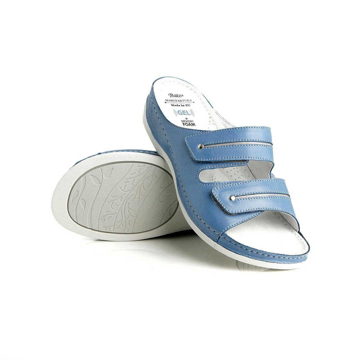 Obrazek Niebieskie damskie kapcie zdrowotne Batz Lia