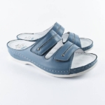 Obrazek Niebieskie damskie kapcie zdrowotne Batz Lia