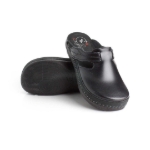 Obrazek Czarne damskie kapcie zdrowotne Batz Flower