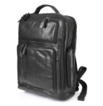 Obrazek Skórzany plecak BHPC Explore BH-385-01 czarny 18 L