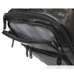 Obrazek Skórzany plecak BHPC Explore BH-385-01 czarny 18 L