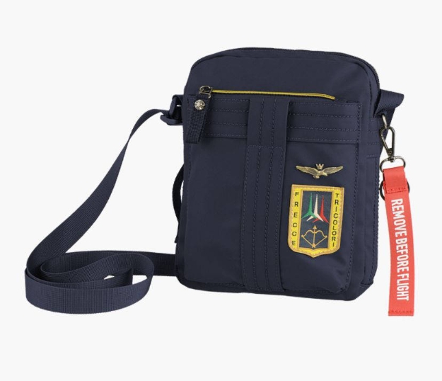 Obrazek Torba krzyżowa Aeronautica Militare Frecce AM-341-05 niebieska 2 L