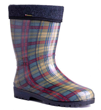 Pokaż szczegóły dla Demar Botki ocieplane damskie RAINNY LUX PRINT 0546 B kostka Obrazek Demar Botki ocieplane damskie RAINNY LUX PRINT 0546 B kostka