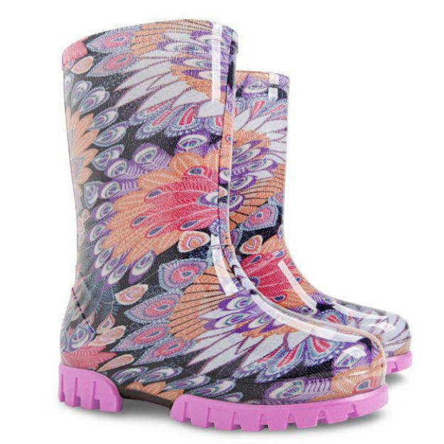 Obrazek Buty dziecięce DEMAR Twister Print 0036 Peacock Feather