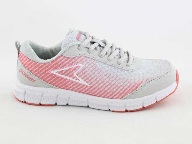 Obrazek Buty dziecięce Power Vivid Shock 409-2700 szary/różowy