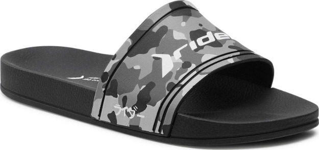 Obrazek Rider Full 86 Graphics 11651-21020 Kapcie męskie szare