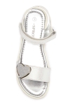 Obrazek Sprox 459551 Sandały dziecięce srebrne