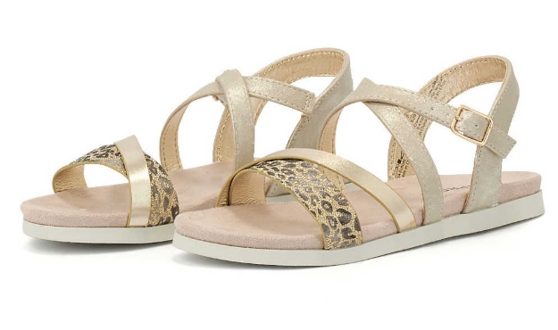 Obrazek Sprox 529751 Sandały dziecięce platynowe