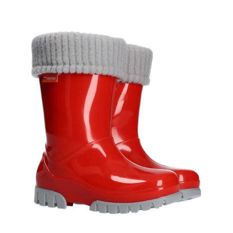 Obrazek Demar STORMER LUX 0407 B czerwone Dziecięce buty ocieplane