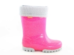 Obrazek Buty ocieplane dziecięce Demar STORMER LUX 0406 G różowe