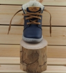 Obrazek Pegres 1705 Barefoot dziecięce buty zimowe niebieski