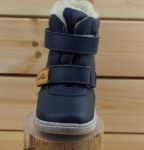 Obrazek Pegres 1706 Barefoot dziecięce buty zimowe niebieski