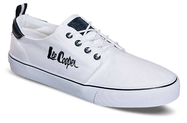 Obrazek Lee Cooper LCW-22-31-0855M Trampki męskie białe