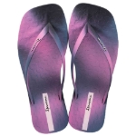 Obrazek Ipanema Fever Print 26795-21188 Japonki damskie fioletowe