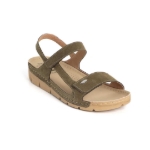 Obrazek Damskie sandały zdrowotne Batz Miri Olive