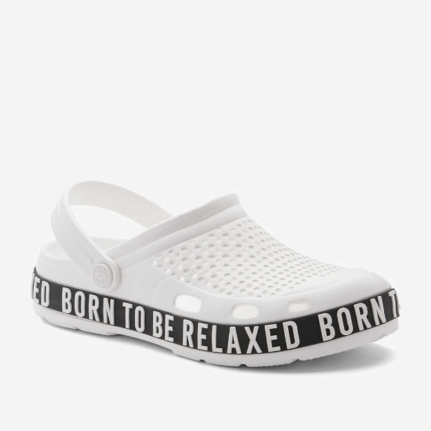 Obrazek Coqui LINDO 6413 Sandały damskie biały/czarny BTBR