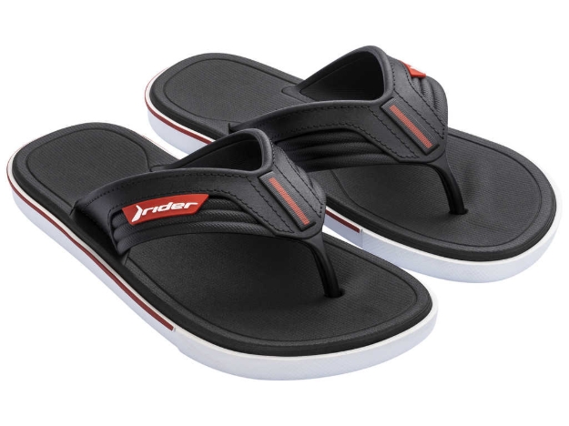 Obrazek Japonki męskie Rider Spin Thong 11772-21364 biały/czarny